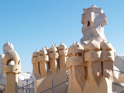  Terrasse de la Pedrera (Barcelone, 17 février 2006)