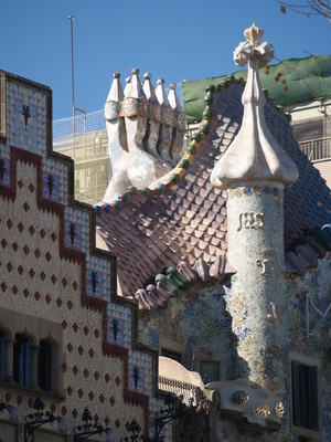  To&icirc;t de la Casa de Battlo (Barcelone, 17 février 2006)
