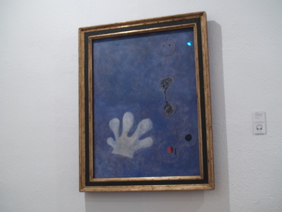  Peinture de Miro (Fondation Miro, Barcelone, 18 février 2006)