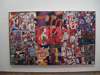  Peinture de Dubuffet (Fondation Miro, Barcelone, 18 février 2006)