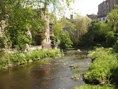  La rivière Leith du Dean Village (Edimbourg, 27 mai 2006)