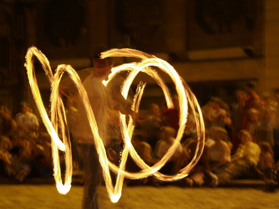  Jongleur de flammes (Rouen, 18 juillet 2006)