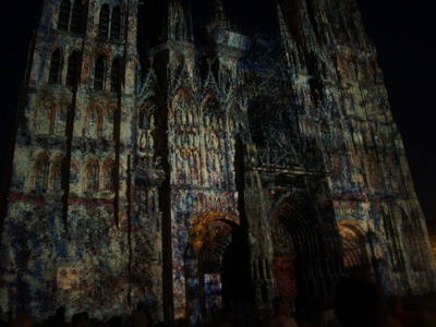  Illuminations de la cathédrale (Rouen, 18 juillet 2006)