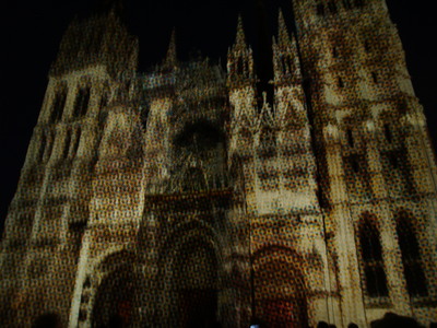  Illuminations de la cathédrale (Rouen, 18 juillet 2006)