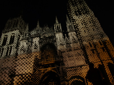  Illuminations de la cathédrale (Rouen, 18 juillet 2006)