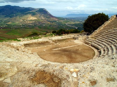  Théâtre romain de Ségeste (15 octobre 2006)