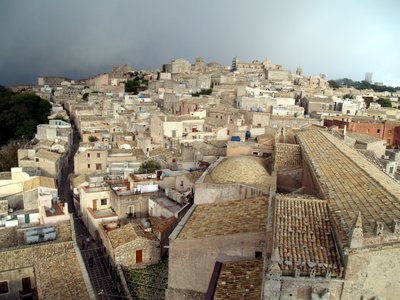  Vue sur Erice depuis le clocher (15 octobre 2006)