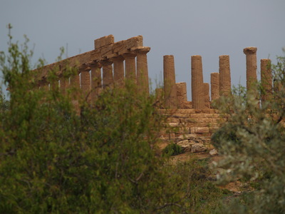  Le temple de Junon (Vallée des Temples, Agrigente, 16 octobre 2006)