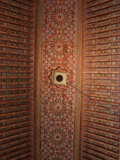  Plafond au palais de Bahia (20 février 2008)