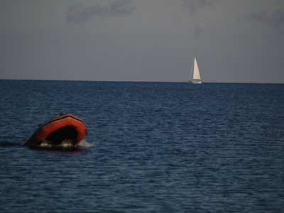 Bateaux près du Cap Taillat ( 9 novembre 2008)