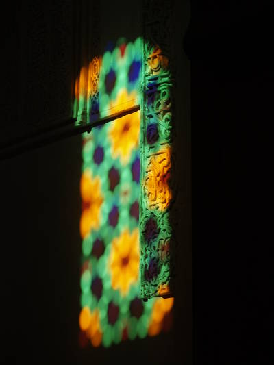  Reflet de vitrail (23 février 2009)
