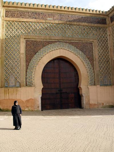  Bab Mansour à Meknes (26 février 2009)