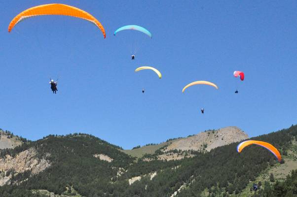  Parapentes (20 juillet 2009)