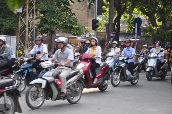  Trafic routier d’Hanoi (25 août 2009)