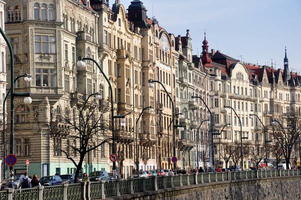  Sur les quais de la Vltava (18 mars 2010)