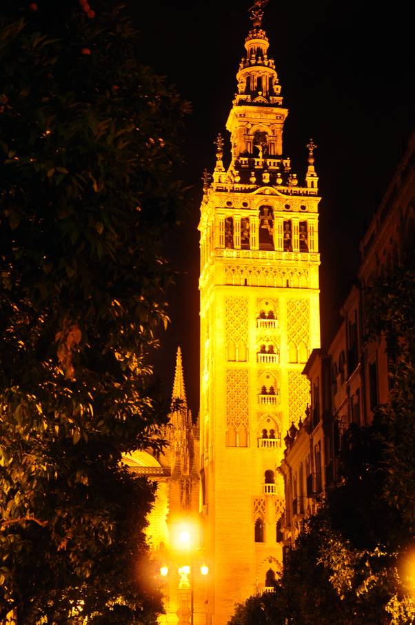 Cathédrale de Séville, la nuit (10 mai 2010)