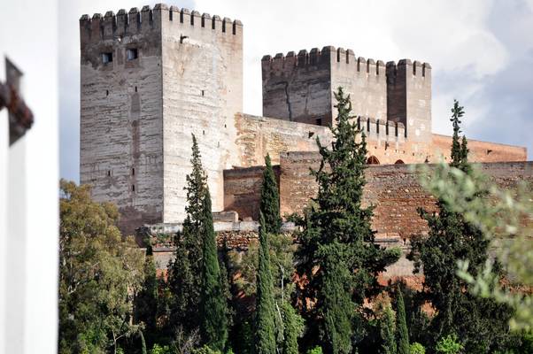  L’Alhambra depuis l’Albaicin (13 mai 2010)