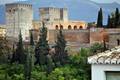  L’Alhambra depuis l’Albaicin (12 mai 2010)