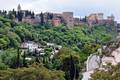  Vue sur l’Alhambra depuis le Sacromonte de Grenade (12 mai 2010)