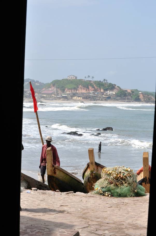  Cape Coast, depuis la porte du non-retour ( 2 juillet 2010)