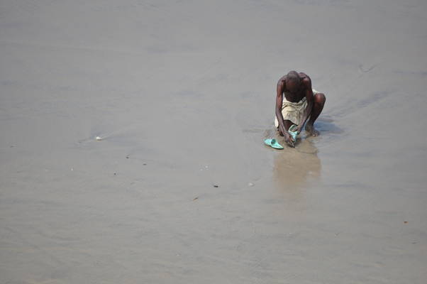  Sur la plage de Cape Coast ( 2 juillet 2010)