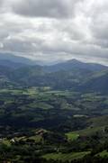  Vue depuis la montée du train de la Rhune (26 juillet 2010)