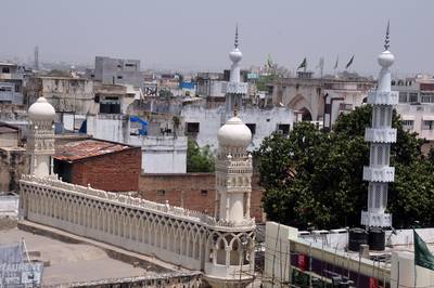  Vue sur les toits depuis Charminar ( 1 avril 2011)