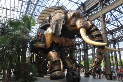  L’éléphant des machines de l’Île à Nantes (29 juillet 2013)