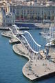  Depuis le téléphérique de Montjuic (22 février 2014)