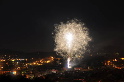  Feu d’artifice de la Saint-Laurent à Ollioules (10 août 2014)