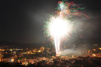  Feu d’artifice de la Saint-Laurent à Ollioules (10 août 2014)