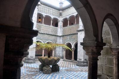  Cloître du palais de la Pena à Sintra (24 février 2015)